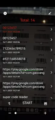 Super CodeReader android App screenshot 3